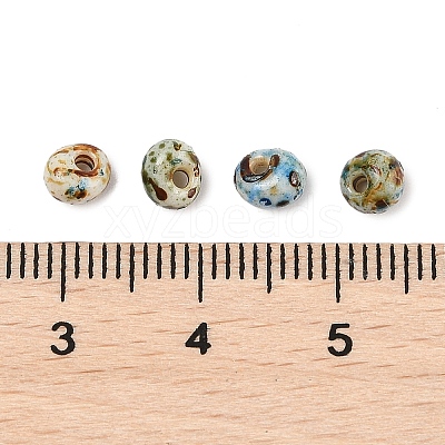 Picasso Glass Seed Beads SEED-Q038-03B-1