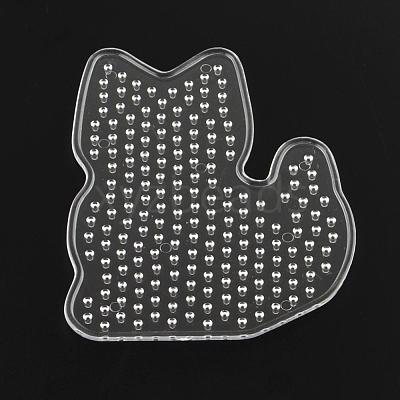 Animal ABC Plastic Pegboards used for 5x5mm DIY Fuse Beads X-DIY-Q009-28-1