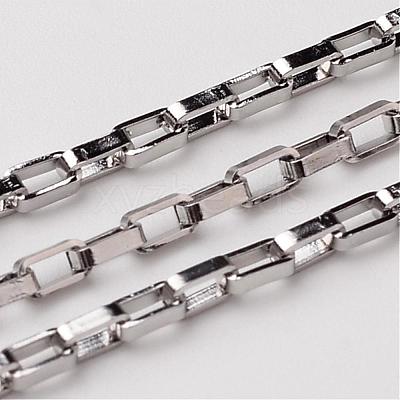 Tarnish Resistant 304 Stainless Steel Venetian Chains CHS-K001-01-2mm-1