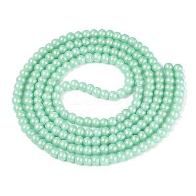 Baking Paint Glass Pearl Beads Strands DGLA-ZX001-05A-08-1