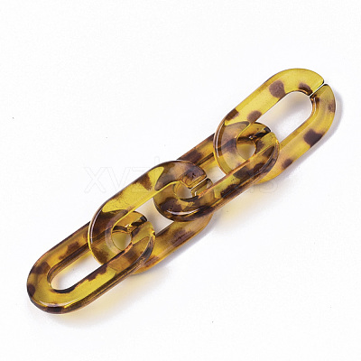 Transparent Acrylic Linking Rings OACR-N009-002A-C01-1