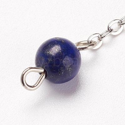 Chakra Natural Lapis Lazuli Dowsing Pendulums G-F516-01E-1