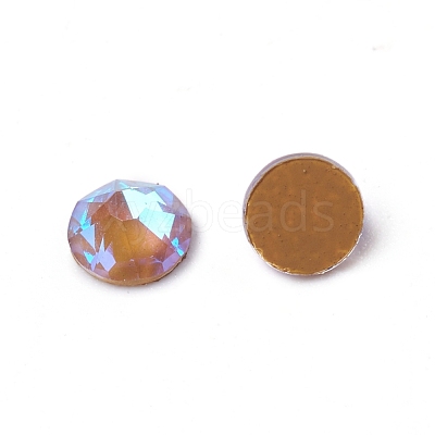 Glass Rhinestone Cabochons RGLA-L024-J03-MI-1