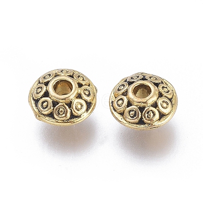 Tibetan Style Alloy Spacer Beads LS-GLF0725Y-1