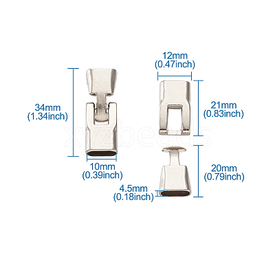 Alloy Snap Lock Clasps LS-PALLOY-TAC0009-24P-1
