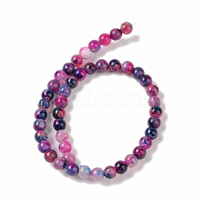 Natural Agate Bead Strands G-C116-B01-02-1