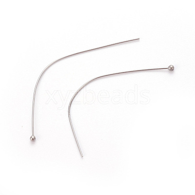 Non-Tarnish 304 Stainless Steel Ball Head Pins X-STAS-E452-01P-C-1