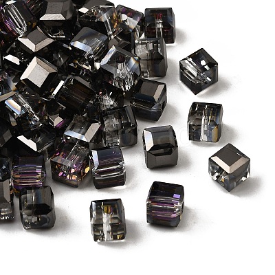 Electroplated Glass Beads EGLA-G040-01A-HP06-1