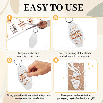 DIY Keychain Making Kits DIY-GO0002-54B-1
