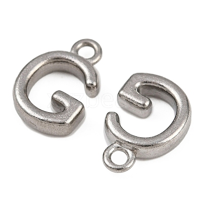 304 Stainless Steel Charms STAS-G356-08P-G-1