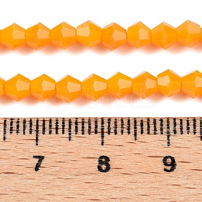 Opaque Solid Color Imitation Jade Glass Beads Strands LS-EGLA-A039-P4mm-D04-1