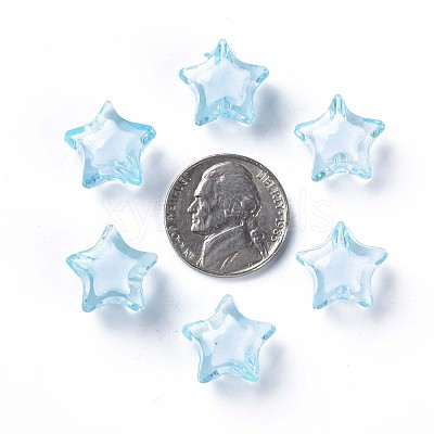 Transparent Acrylic Beads TACR-S152-02A-754-1