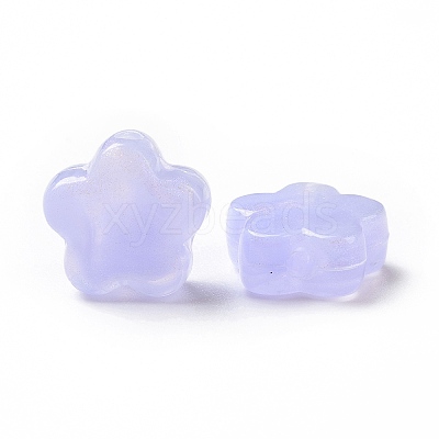 Opaque Acrylic Beads OACR-E014-13H-1