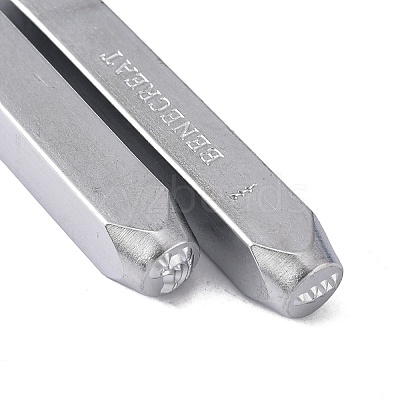 Iron Metal Stamps AJEW-L060-03K-1