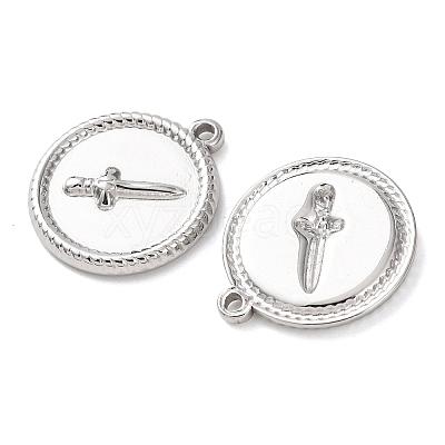 304 Stainless Steel Pendants STAS-P432-01B-P-1