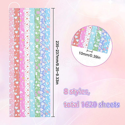 Lucky Star Origami Paper DIY-SC0027-24C-1
