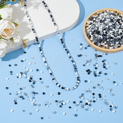 414G 18 Styles Glass Seed Beads SEED-AR0001-40-1