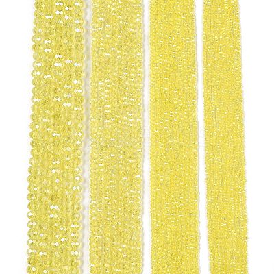Electroplate Glass Beads Strands LS-EGLA-A044-T8mm-B29-1