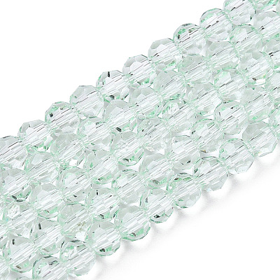 Transparent Glass Beads Strands GLAA-E036-07Z-02-1