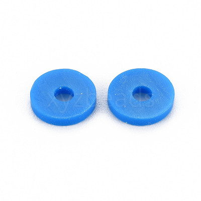 4 Colors Handmade Polymer Clay Beads CLAY-N011-032-19-1