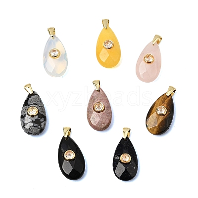 Natural & Synthetic Mixed Stone Pendants G-C282-02-1
