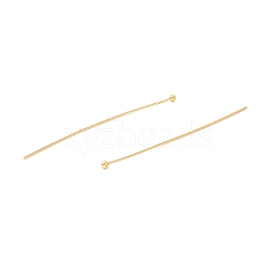 Brass Ball Head Pins KK-WH0058-02D-G01-1