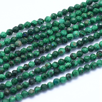 Natural Malachite Beads Strands G-I279-E15-01-1
