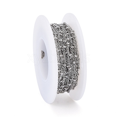 Tarnish Resistant 304 Stainless Steel Cable Chains CHS-F011-14A-P-1