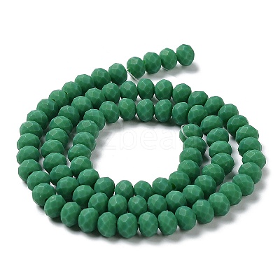 Glass Beads Strands EGLA-A034-P6mm-MD23-1