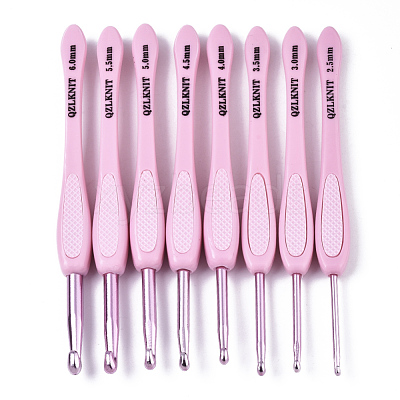 Aluminum Diverse Size Crochet Hooks Set TOOL-S015-006A-01-1