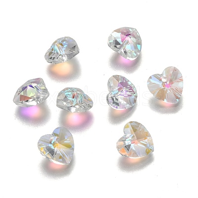 Romantic Valentines Ideas Glass Charms G030V10mm-39-1