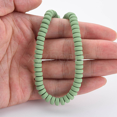 Handmade Polymer Clay Beads Strands CLAY-N008-103-1