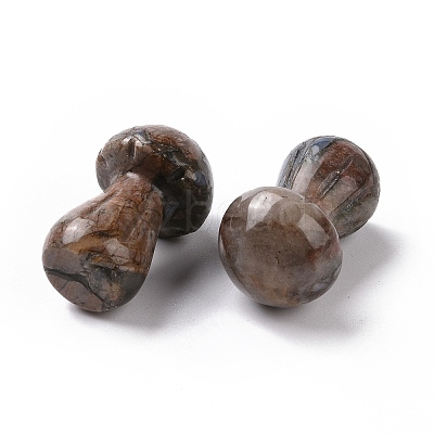 Natural Labradorite GuaSha Stone G-A205-25T-1