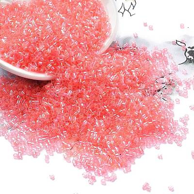 Transparent Colours Glass Seed Beads SEED-H003-01D-1