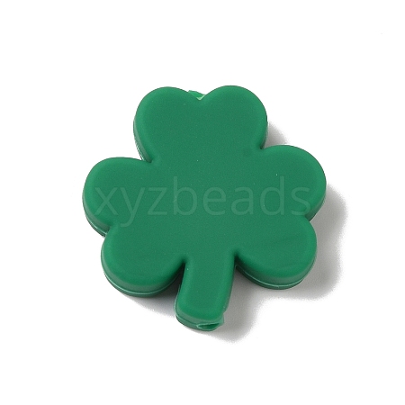 Clover Silicone Focal Beads SIL-G011-11-1