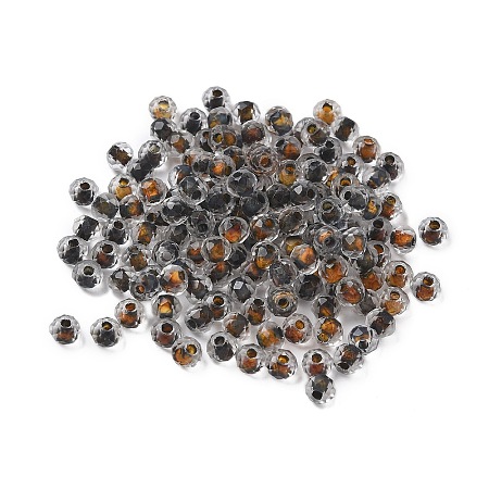 130Pcs 10G Transparent Glass Seed Beads GLAA-V001-07D-1