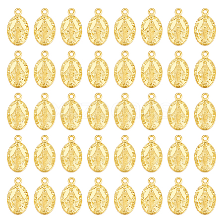 Unicraftale 100Pcs Tibetan Style Alloy Pendants TIBEP-UN0001-04-1