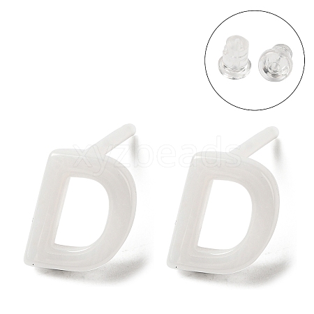 Hypoallergenic Bioceramics Zirconia Ceramic Stud Earrings EJEW-F340-04D-1