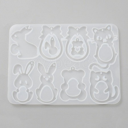 Easter Theme DIY Silicone Pendant Molds SIMO-TAC0005-01A-1