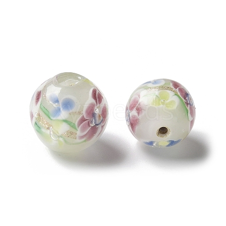 Handmade Lampwork Beads LAMP-P068-09A-1