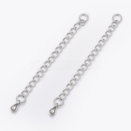 Tarnish Resistant 304 Stainless Steel Chain Extender STAS-K165-09A-1