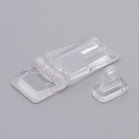 Transparent Acrylic Buckles DIY-WH0304-289A-1