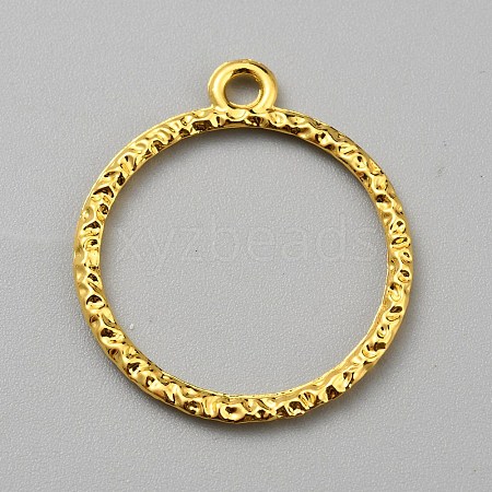 Alloy Open Back Bezel Pendants FIND-TAC0017-41C-G-1