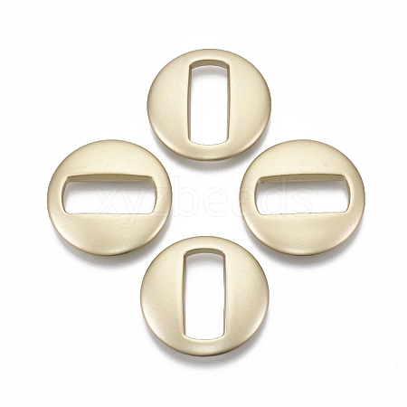 Spray Painted CCB Plastic Linking Rings LS-X-CCB-R104-21-02-1