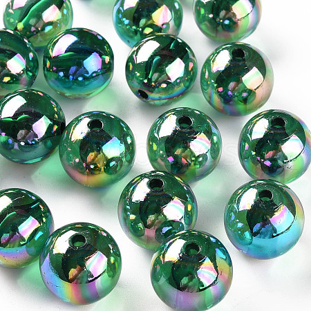 Transparent Acrylic Beads MACR-S370-B20-735-1