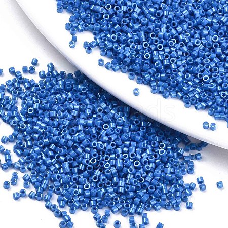 11/0 Grade A Baking Paint Glass Seed Beads X-SEED-S030-1042-1