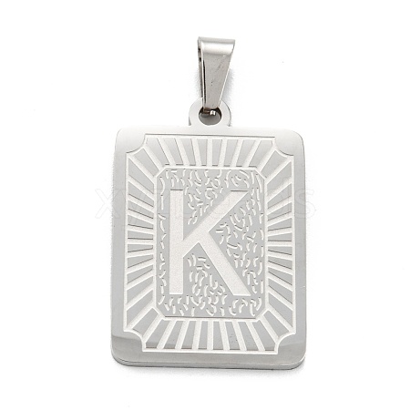 304 Stainless Steel Pendants STAS-K216-48K-P-1