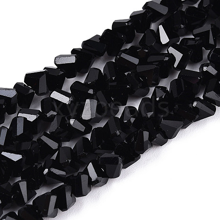 Opaque Glass Beads Strands GLAA-N019-4mm-01-1