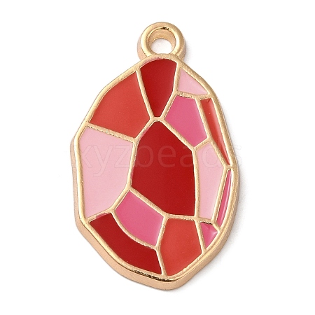 Zinc Alloy Enamel Pendants ENAM-Z013-01C-04-1