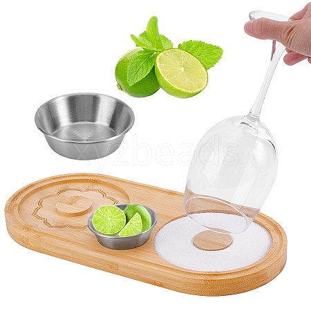 Bamboo Spice Plate ODIS-WH0108-035-1